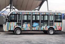 Adalar'da yeni dönem! Elektrikli araçların bir kısmı Büyükada'ya getirildi