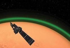 Mars atmosferinde yeşil ışık keşfedildi