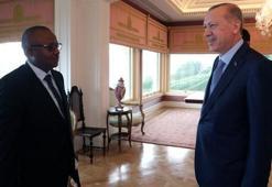 Cumhurbaşkanı Erdoğan Gine Bissau Cumhurbaşkanı ile görüştü