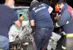 İstanbul'da kaza: 1 ölü 2 yaralı