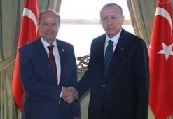 Cumhurbaşkanı Erdoğan, KKTC Başbakanı ile telefonda  görüştü