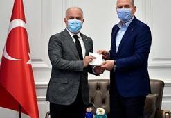 Bakan Soylu, İdlib için 10 briket ev daha bağışladı