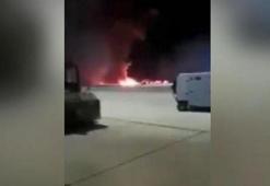 ABD’de eğitim uçuşu yapan F-16 savaş uçağı düştü