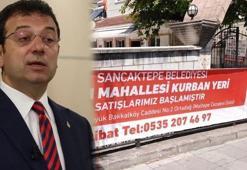 Sancaktepe Belediye Başkanı Şeyma Döğücü'den İmamoğlu'na pankart sitemi