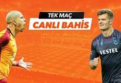 Galatasaray - Trabzonspor maçının heyecanı Tek Maç ve Canlı Bahis seçenekleriyle Misli.com’da