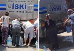 İstanbul'da bidonla su kuyruğu! Bakan Varank'tan olay gönderme!