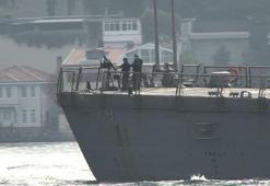 ABD savaş gemisi 'USS Porter' İstanbul Boğazı’ndan geçti