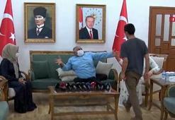 Aylardır süren hasret sona erdi... Duygu dolu anlar