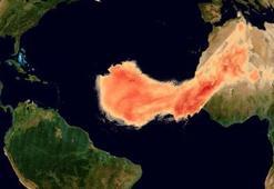 Uzaydan böyle görüntülendi... 'Godzilla' 8 bin kilometre yol katetti!
