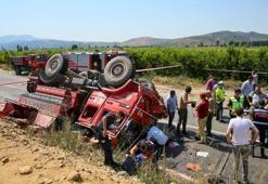 Yangına müdahale için yola çıkmışlardı: 2 şehit