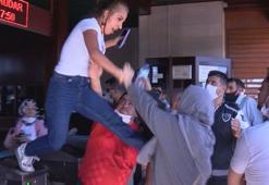 Gişede bekleyen kadına uçan tekme atmıştı! Başsavcılık harekete geçti...