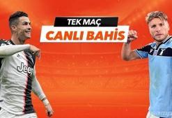 Juventus - Lazio maçı Tek Maç ve Canlı Bahis seçenekleriyle Misli.com’da