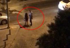 Şehrin göbeğinde skandal anlar!
