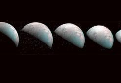 Ganymede'in kuzey kutbunun görüntüleri paylaşıldı