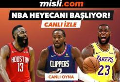 NBA geri dönüyor, heyecan Misli.com'da yaşanıyor!