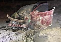 Konya'da lastiği patlayan otomobil takla attı: 1 ölü, 4 yaralı