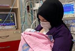 Kadavradan rahim nakliyle anne olan Derya, bebeğiyle buluştu