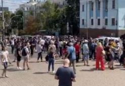 Kiev’de bankada rehine krizi
