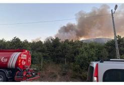 İstanbul Ataşehir'de korkutan orman yangını