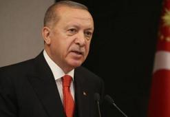 Cumhurbaşkanı Erdoğan'dan şehit ailelerine başsağlığı mesajı