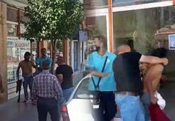 Yayayı yumruklayan, akli dengesi bozuk kişiye linç girişimi!