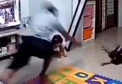 Çinli ‘süper baba’ kızını ölümden böyle kurtardı