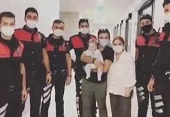 Yunus polisleri bebeğin hayatını böyle kurtardı