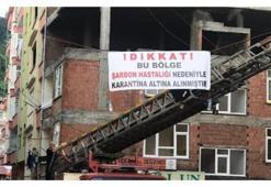 Kesilen büyükbaş şarbonlu çıktı, mahalle karantinaya alındı
