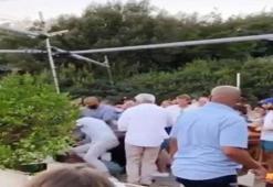 Bodrum'daki ünlü işletmede maske kavgası! Yumruklar havada uçuştu