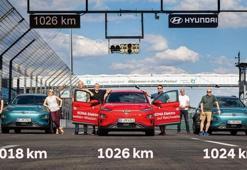 Hyundai tek şarjla bin km'yi geçti
