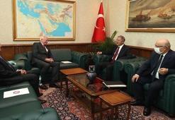 Bakan Akar, Jeffrey ve Satterfield'i kabul etti