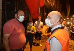 Bakan Karaismailoğlu'ndan Dereli'de gece mesaisi