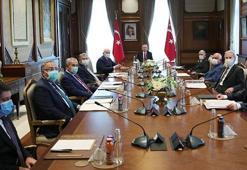 Cumhurbaşkanlığı Külliyesi'nde önemli toplantı