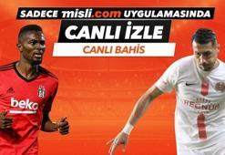 Beşiktaş - Antalyaspor maçı Tek Maç ve Canlı Bahis seçenekleriyle Misli.com’da
