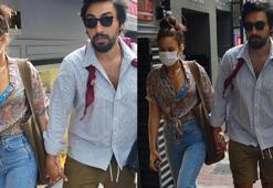 Melisa Şenolsun ile Umut Evirgen ilk kez el ele görüntülendi