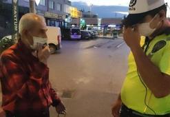 Polise zor anlar yaşattı! 'Takmıyorum, cezayla mı korkutacaksınız?'