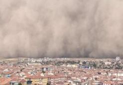 Ankara Polatlı'da toz fırtınası! Sarı alarm verildi, sakın dışarı çıkmayın