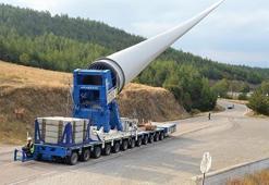 65 metre uzunluğunda 18 ton ağırlığında, böyle taşındı
