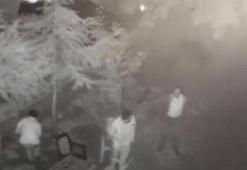 İşte tam o an! Kahvehanedeki çifte cinayet kamerada
