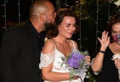 Seren Fosforoğlu nikah masasında gözyaşlarına boğuldu
