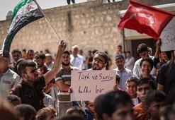 İdlib'de TSK'ye destek gösterileri düzenlendi