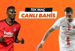 Beşiktaş - Antalyaspor maçı Tek Maç ve Canlı Bahis seçenekleriyle Misli.com’da