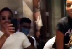 Nusret'e twerk yapan kadının sevgilisi mekanı bastı!