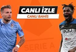 Lazio- Atalanta maçı Tek Maç ve Canlı Bahis seçenekleriyle Misli.com’da