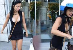 Merve Boluğur tarzıyla dikkat çekti