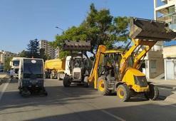 Yarın açılacak 'hayalet şehir' Kapalı Maraş'ta temizlik çalışması