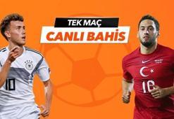 Almanya - Türkiye maçı Tek Maç ve Canlı Bahis seçenekleriyle Misli.com’da
