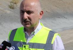 Bakan Karaismailoğlu Ankara-Sivas YHT hattında incelemelerde bulundu