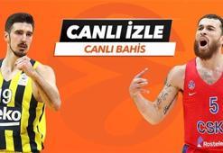 Fenerbahçe Beko - CSKA Moskova  maçı Tek Maç ve Canlı Bahis seçenekleriyle Misli.com’da