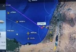BAE'ye ait uçak ilk kez İsrail hava sahasını kullandı